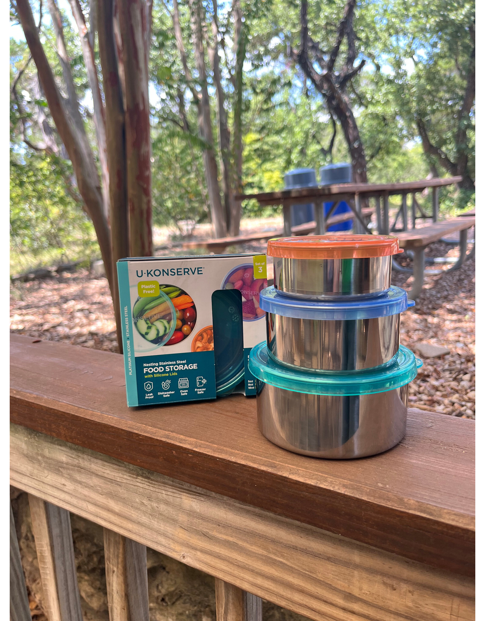 Round Nesting Trio - Stainless Lunch