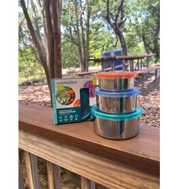 Round Nesting Trio - Stainless Lunch