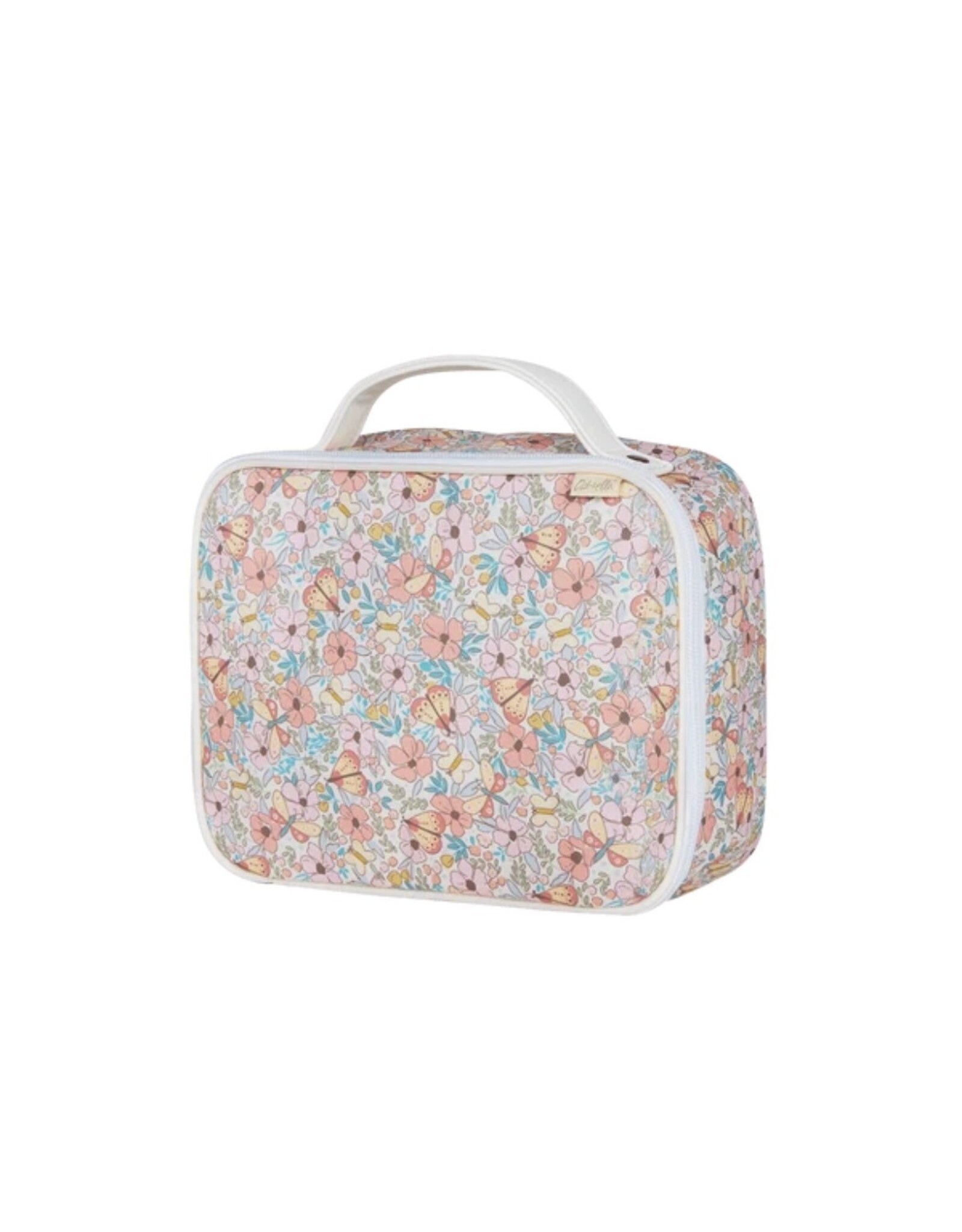 See-Ya Lunch or Project Bag - Butterfly Ecru