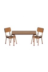 Table and Chair Set, Mouse. Dark Powder - Maileg