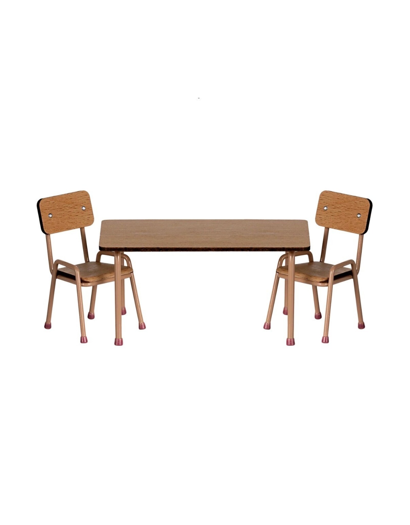 Table and Chair Set, Mouse. Dark Powder - Maileg