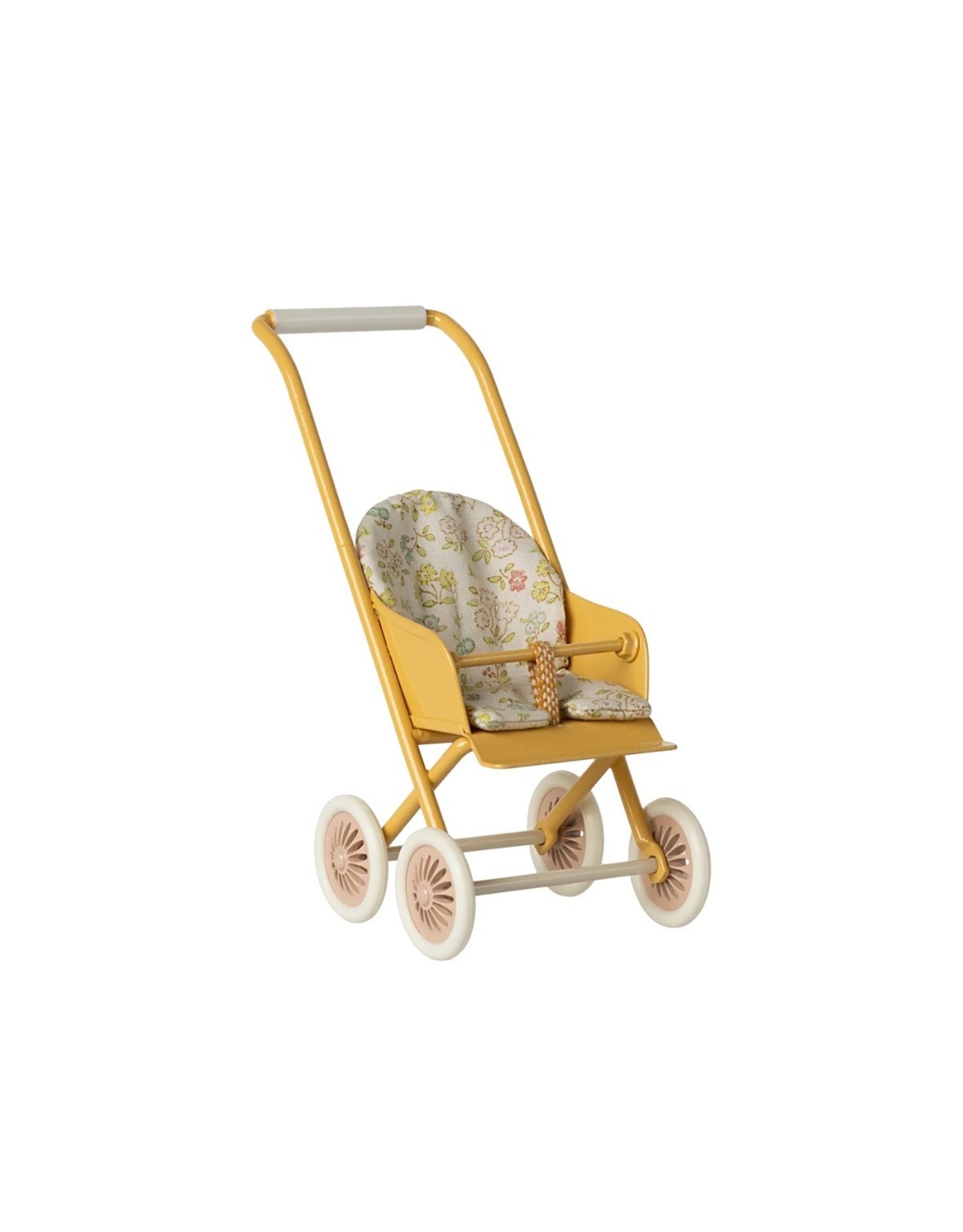 Micro Stroller, Yellow. Maileg