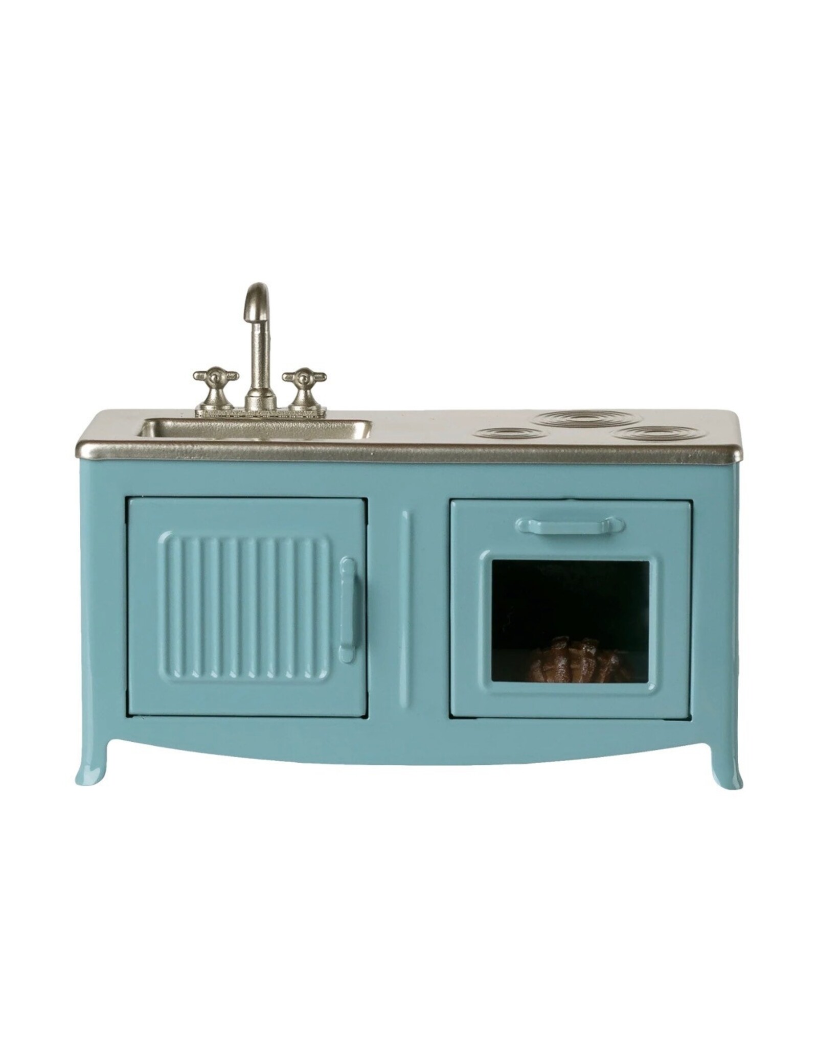 Mouse Kitchen - Blue. Maileg