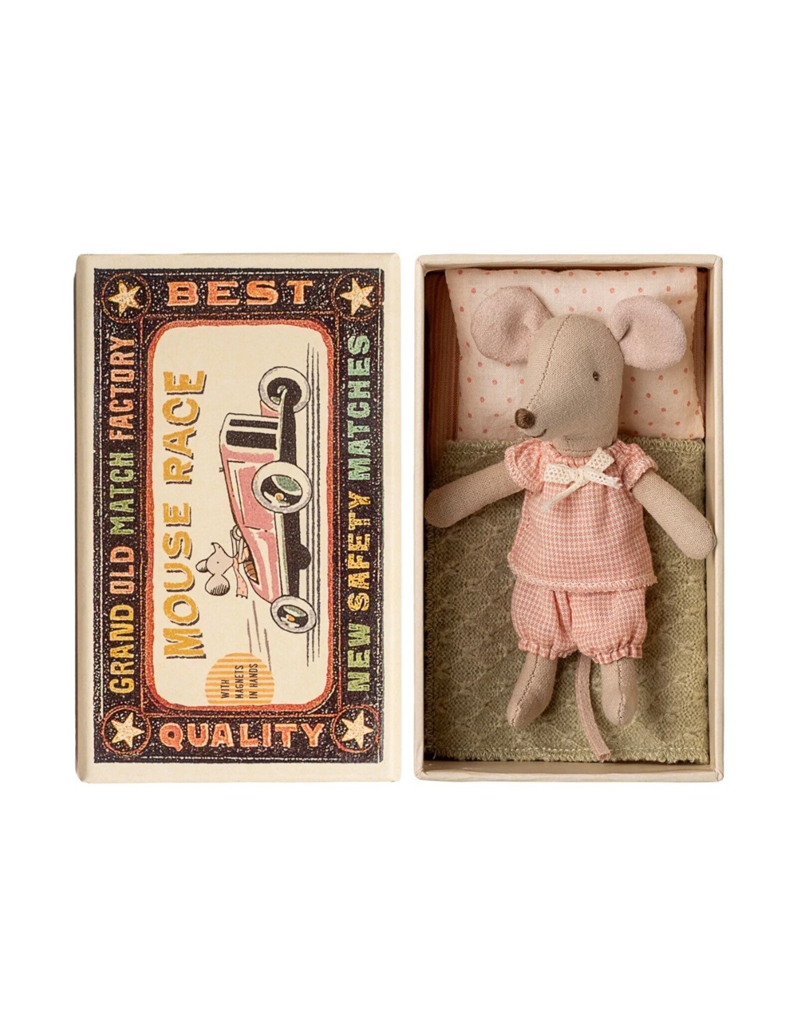 Little Sister Mouse in Matchbox. Maileg 2026