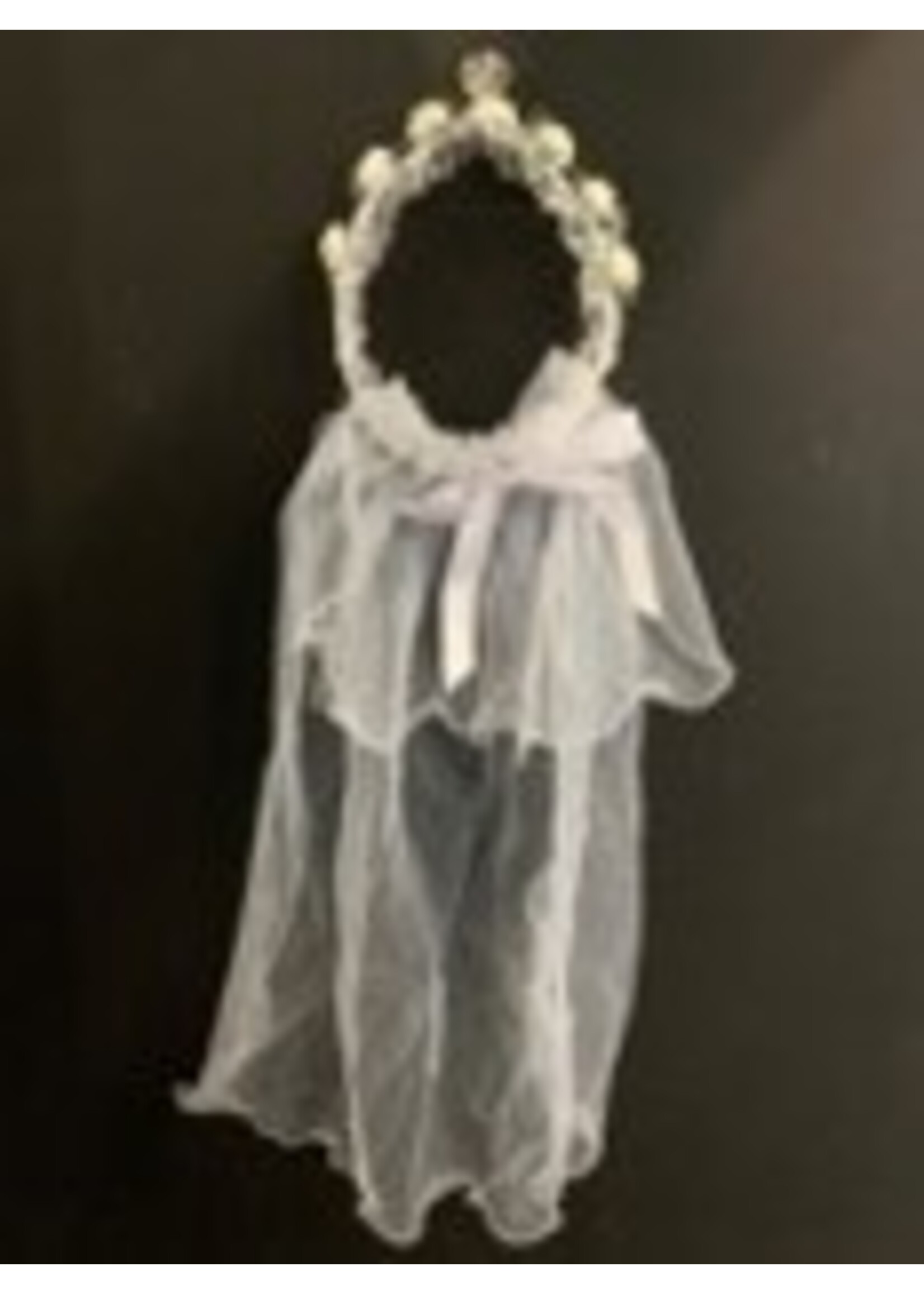 VEIL - HOLY COMMUNION W/HEADBAND OR CLIP