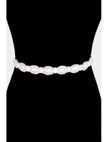 WTWB1043 - CRYSTAL TRIM PEARL BOW BELT