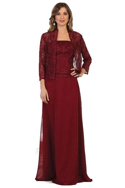 MQMQ1554B-LACE \u0026 CHIFFON W/CARDIGAN 