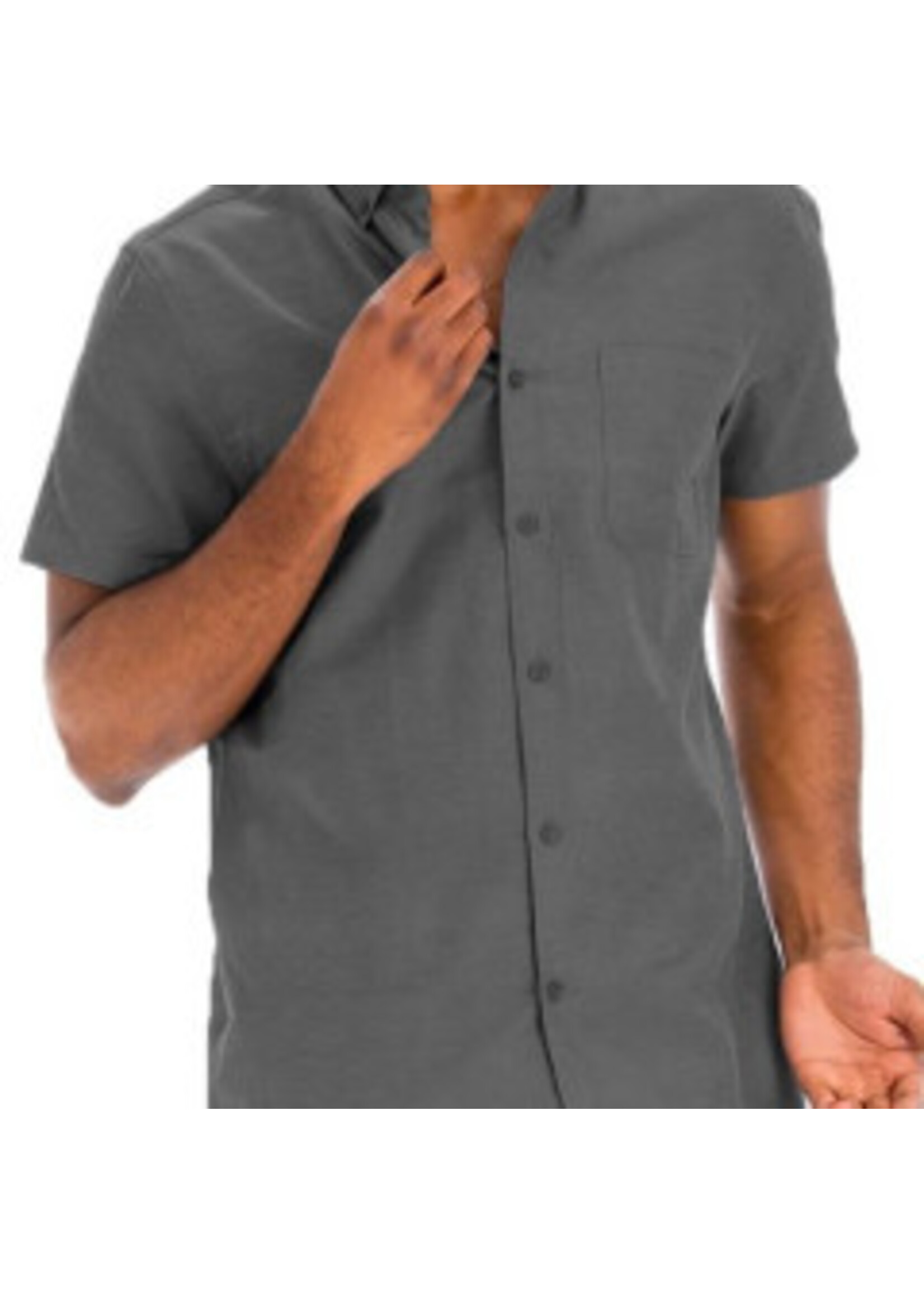 MENS SHORT SLEEVE BUTTON UP