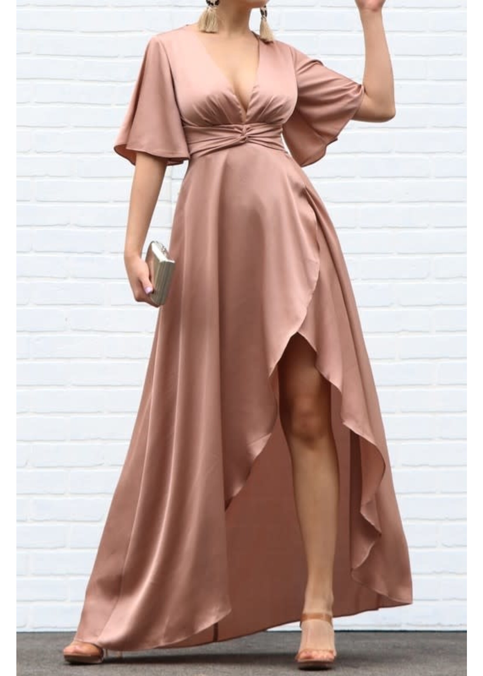 DD1227 - SATIN TWIST MAXI