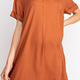HNHD1008 - VNECK PLEATED FRONT