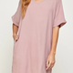 2HD3802 - RELAXED FIT VNECK DRESS