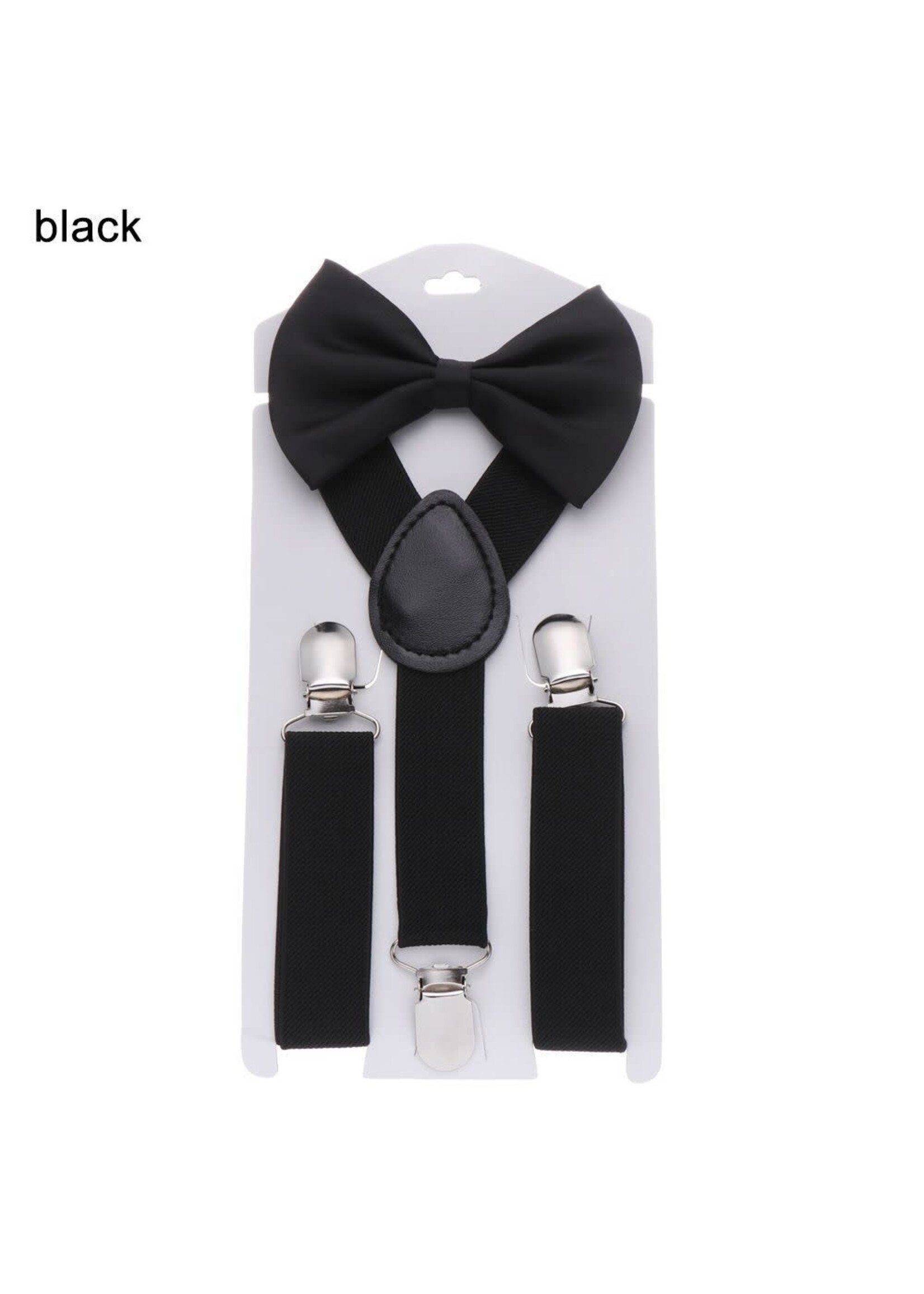 BOYS BOW TIE & SUSPENDER SET