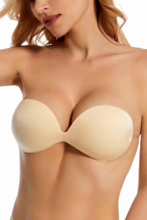 MC205 INVISIBLE BACK STRAP BRA BLUSH Guam