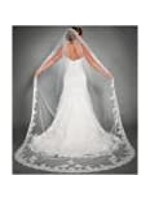 VEIL - CATHEDRAL 5M FULL LACE TRIM