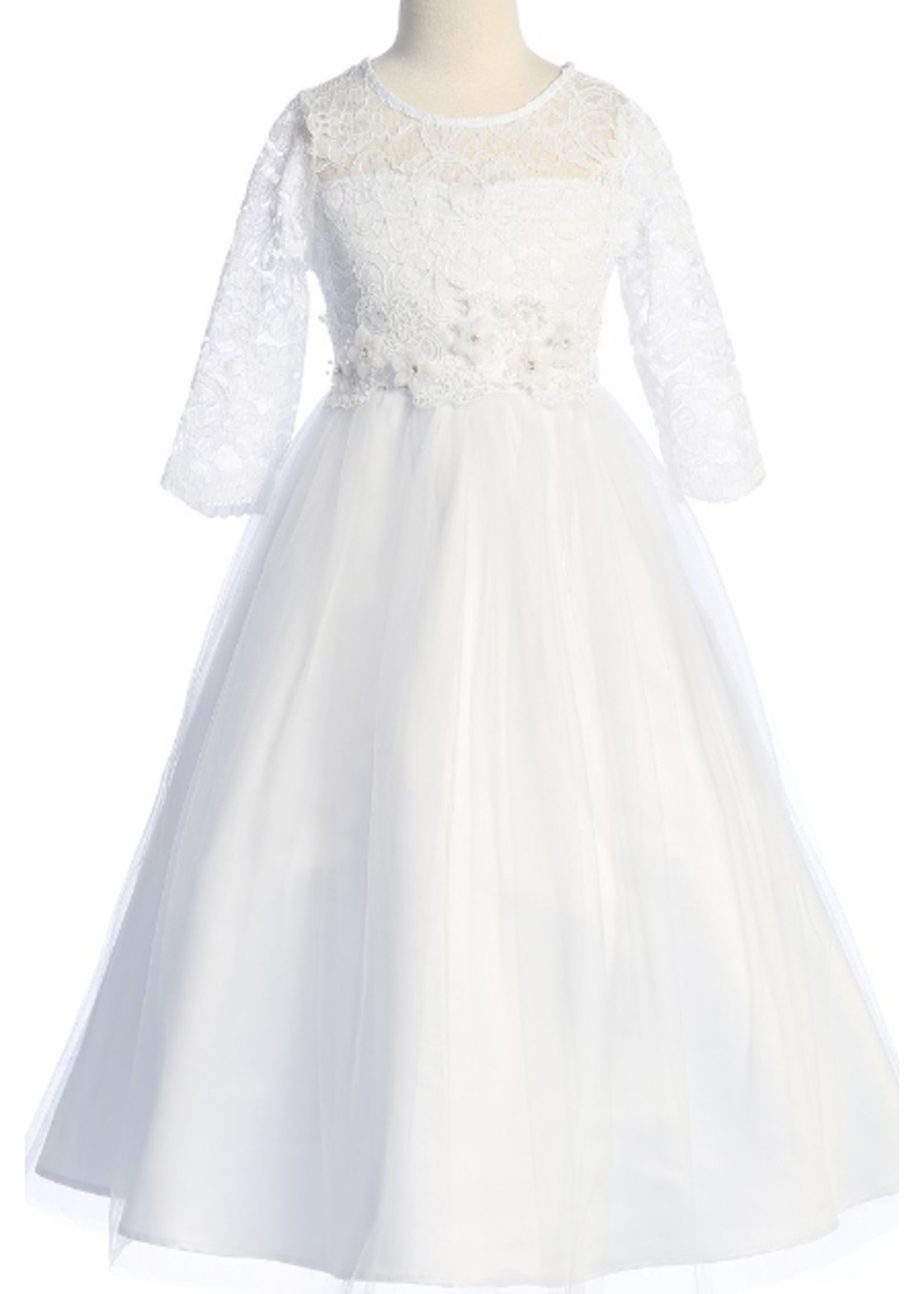 JK2250 - FIRST HOLY COMMUNION / FLOWER GIRL DRESS