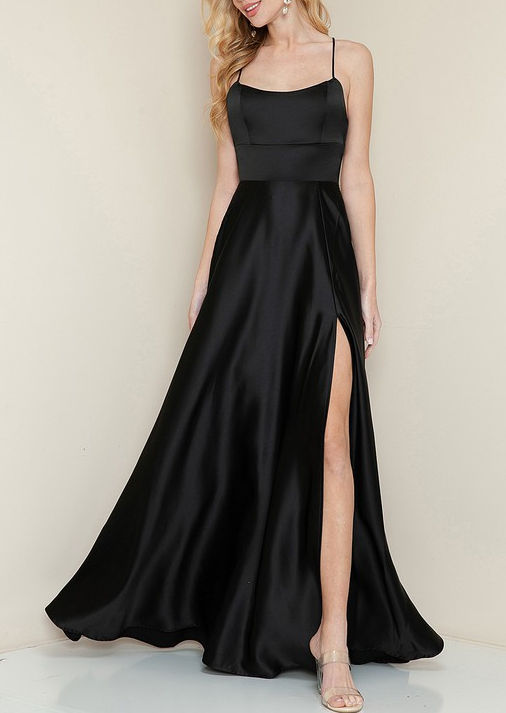 MJMF21160 - COWL NECK GOWN
