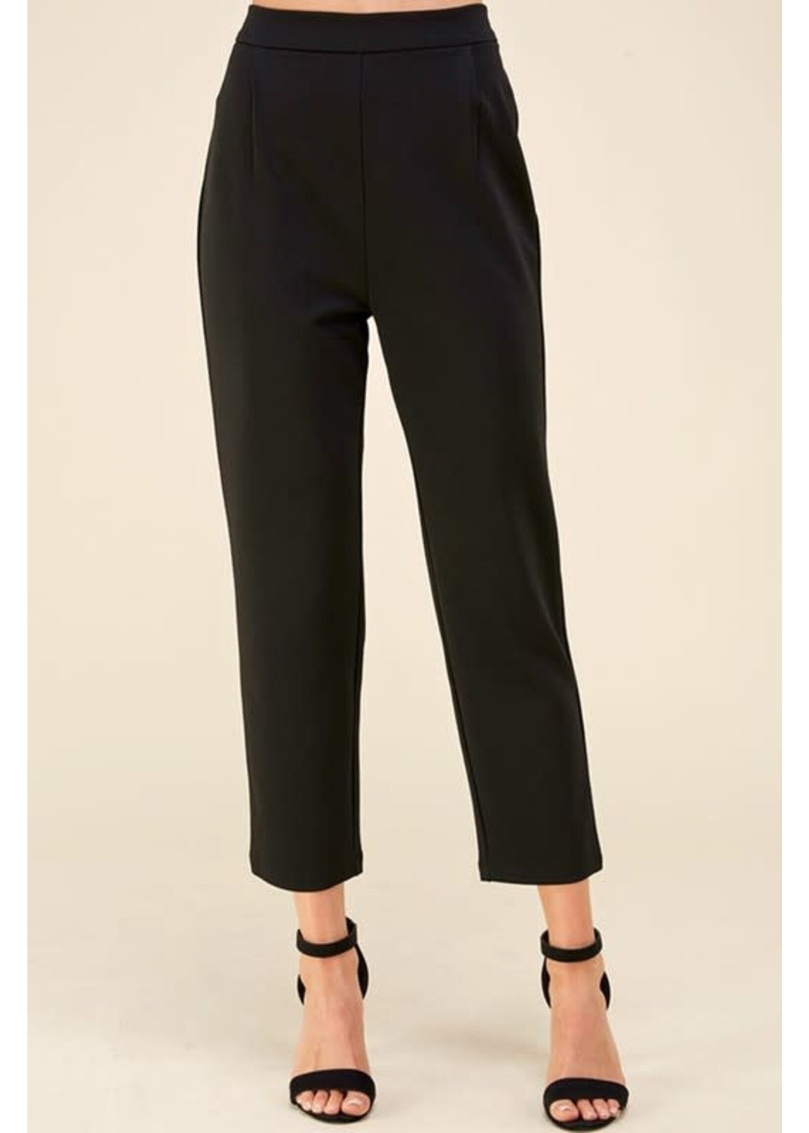 EPED10557 -STRAIGHT LEG SOLID TROUSER