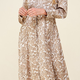 EPED1076 - Paisley button down satin dress
