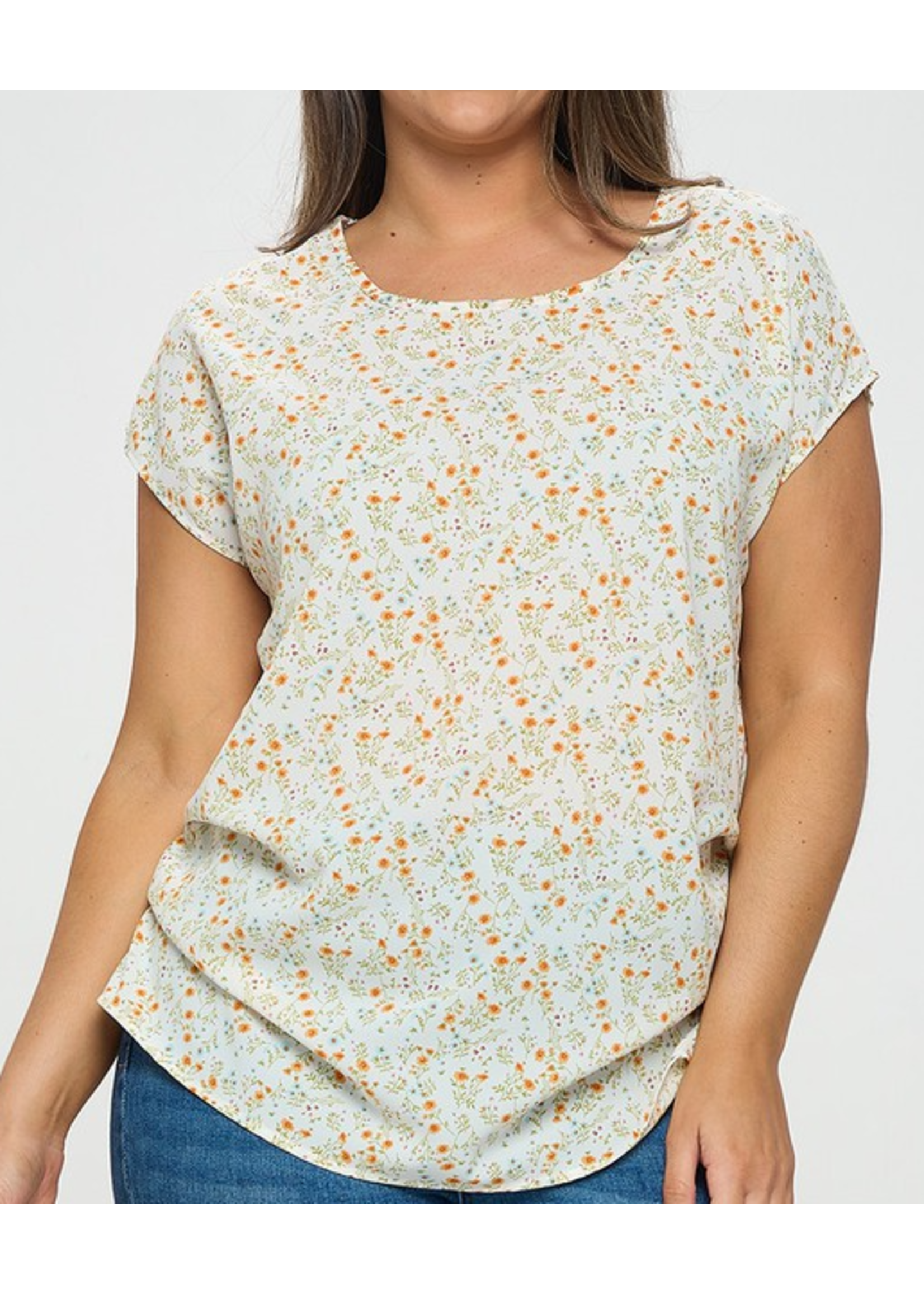 TPIT5540 - PLUS RELAXED FIT BLOUSE