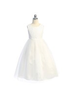 KD524 - FIRST HOLY COMMUNION GOWN / FLOWER GIRL