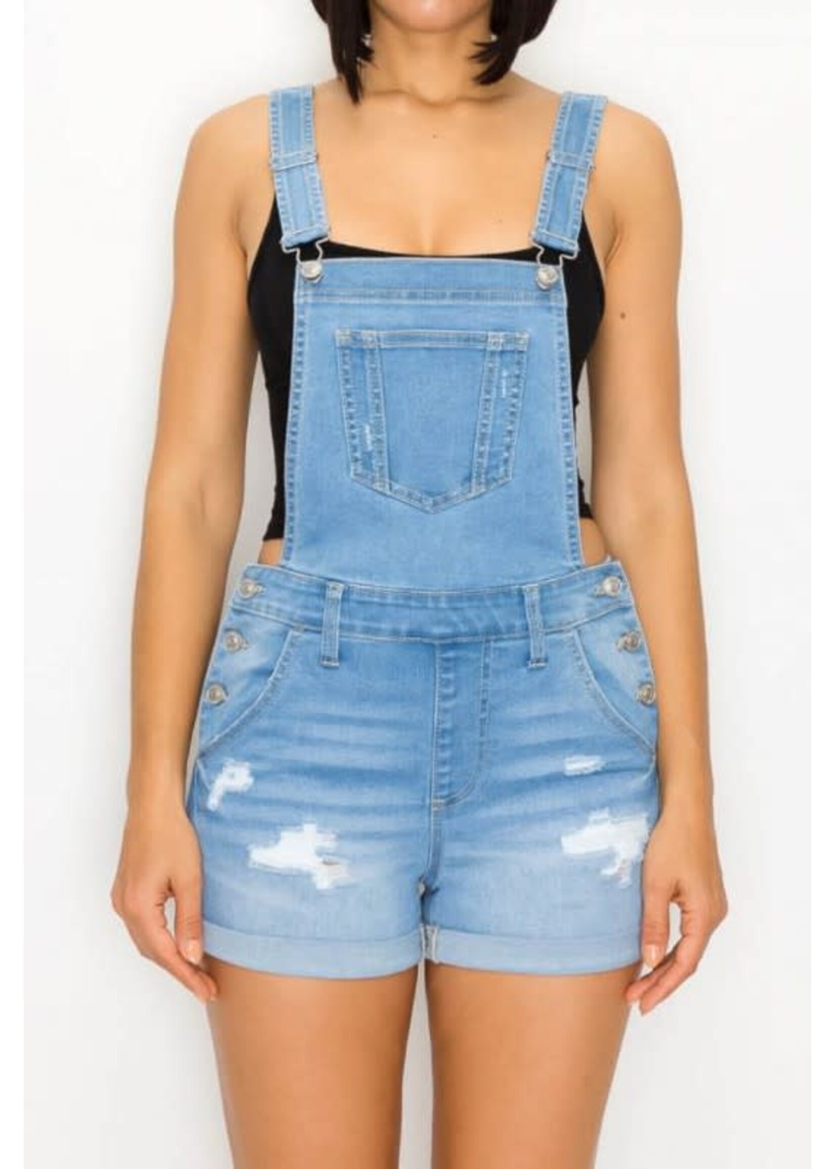 BAOVER -  DISTRESSED SHORT-ALLS