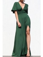 DDDD3528 - VNECK VENTIAN DRESS