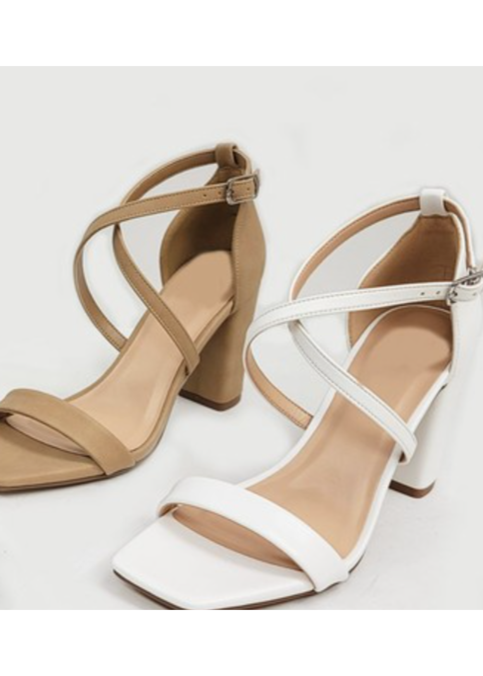 CCFLYAWAY - CROSS UPPER STRAP HEEL