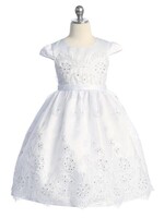 JK405 - FIRST HOLY COMMUNION / FLOWER GIRL GOWN