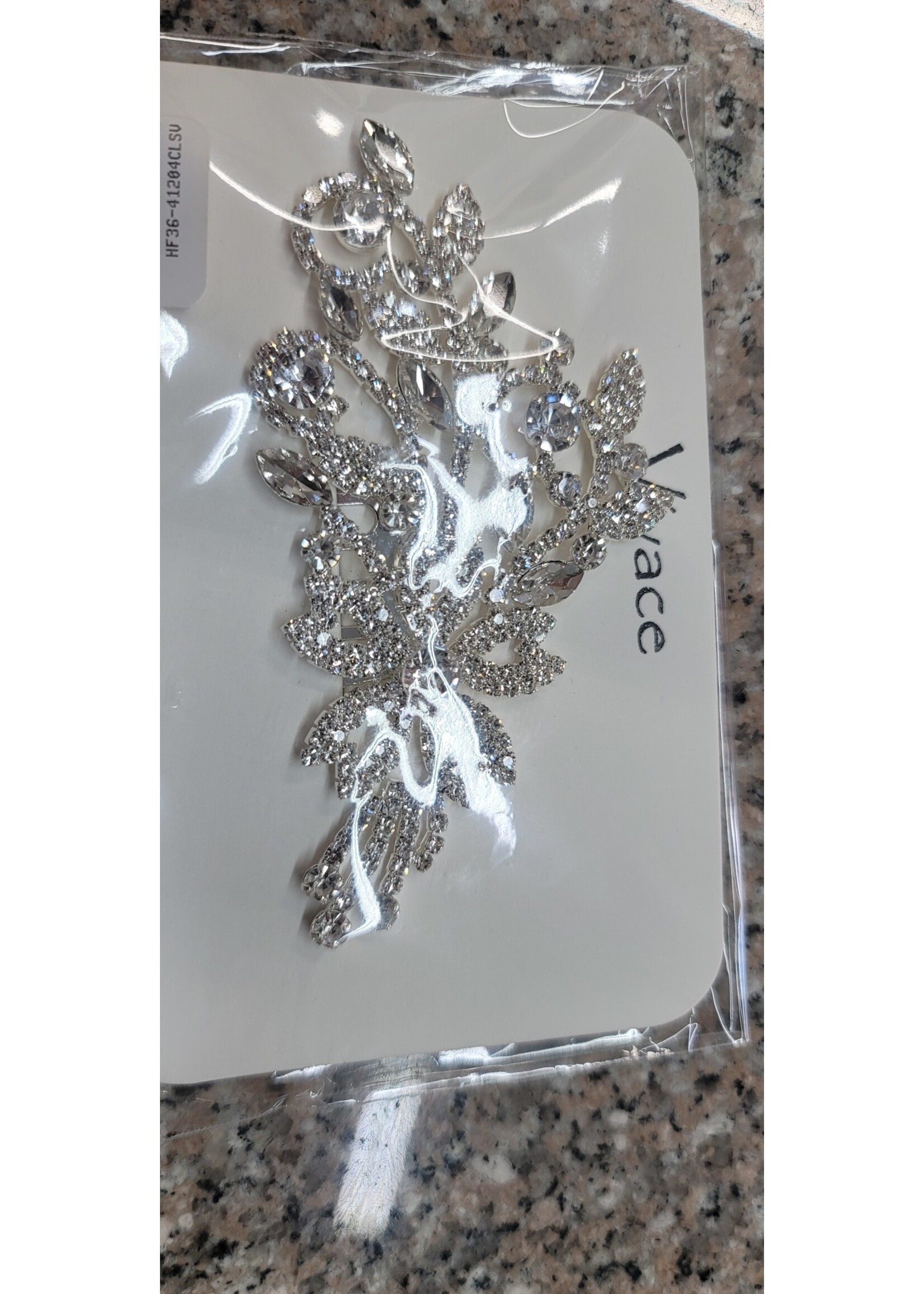 BRIDAL HAIR COMB RHINESTONE