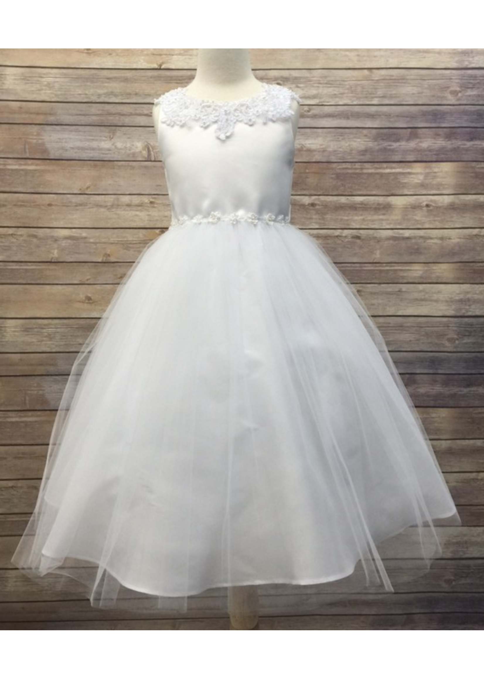 BP218 - FIRST HOLY COMMUNION DRESS / FLOWER GIRL