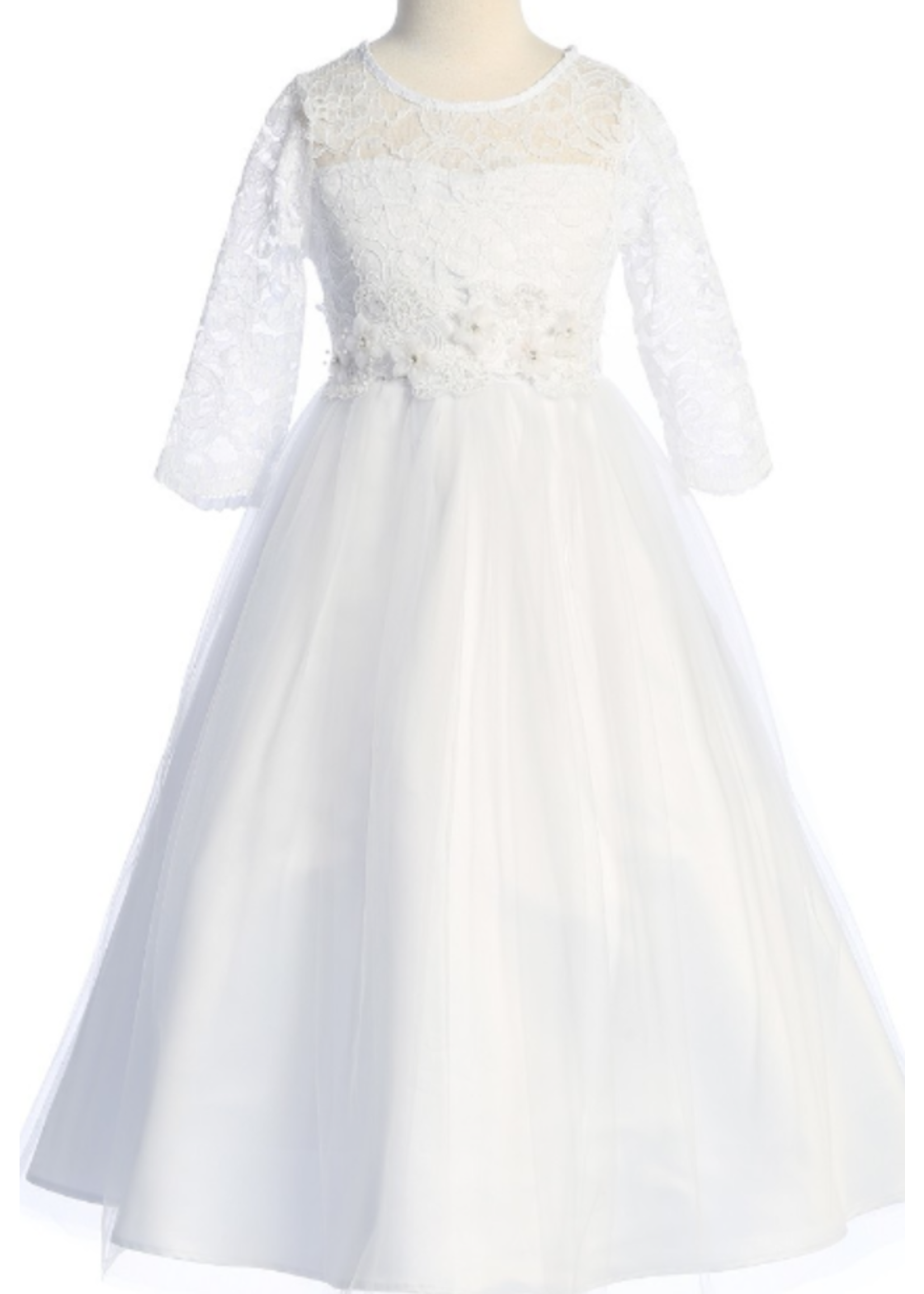 JK2250 - FIRST HOLY COMMUNION / FLOWER GIRL DRESS