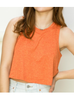 HFDZ22E573 - ROUND NECK CROP TANK