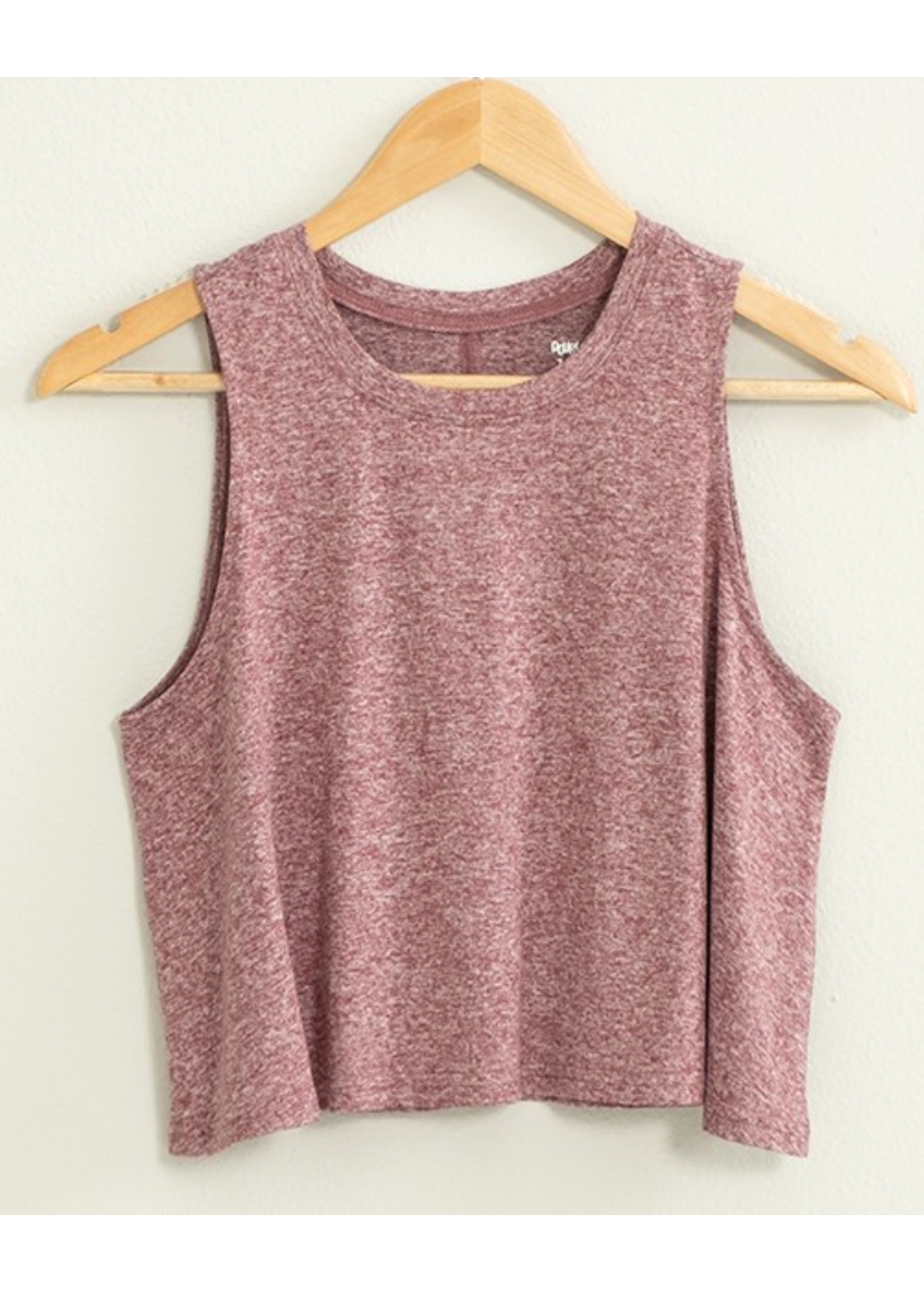 HFDZ22E573 - ROUND NECK CROP TANK