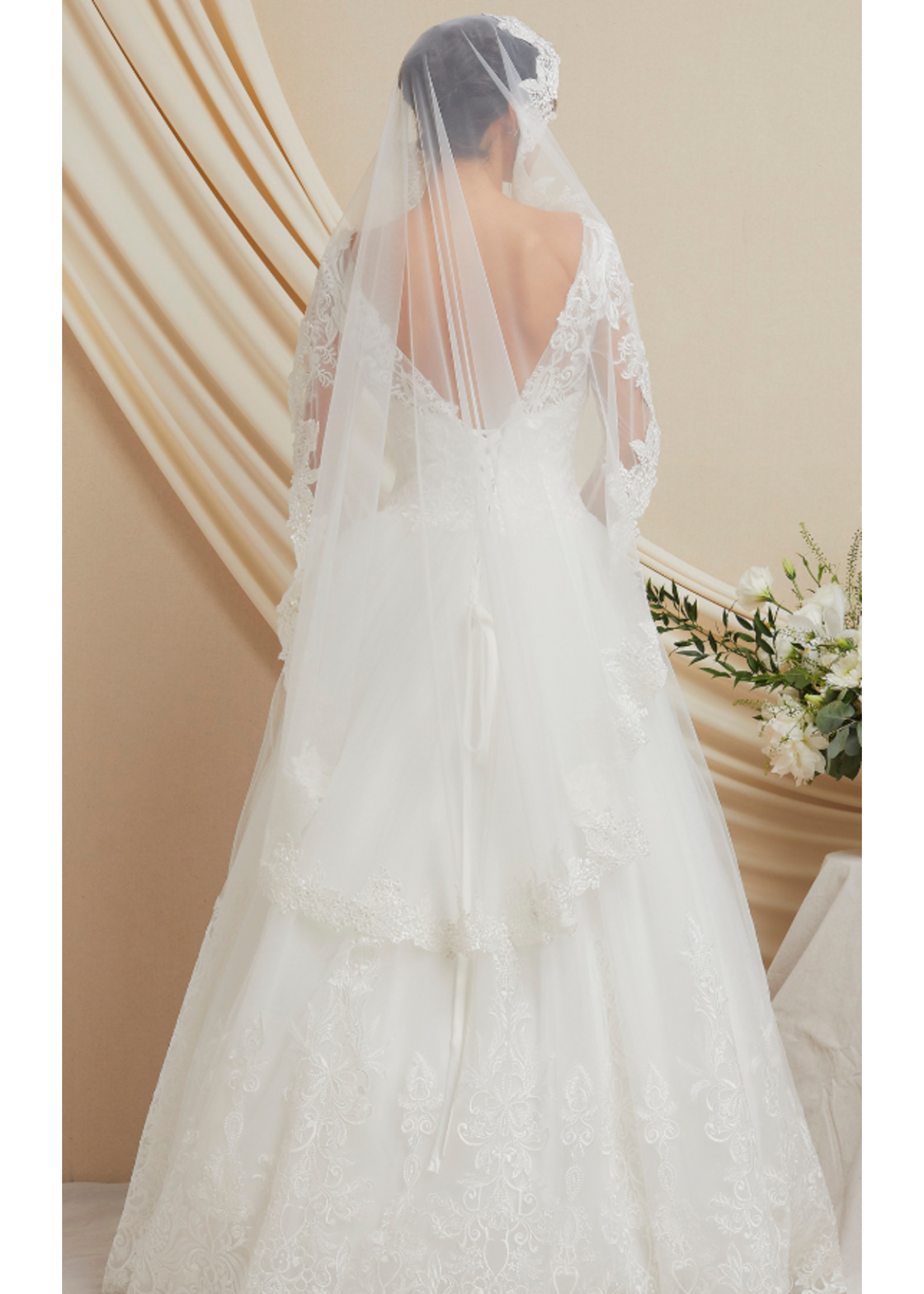MANTILLA VEIL - BALLERINA LENGTH