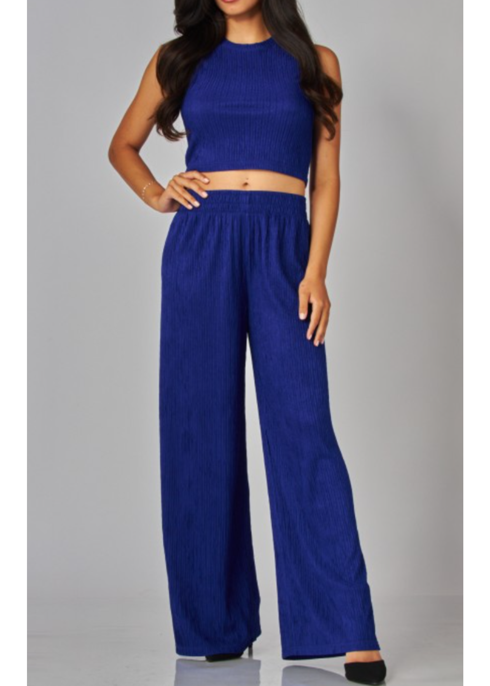 LPIS0 - Crinkled Plisse 2pc Set