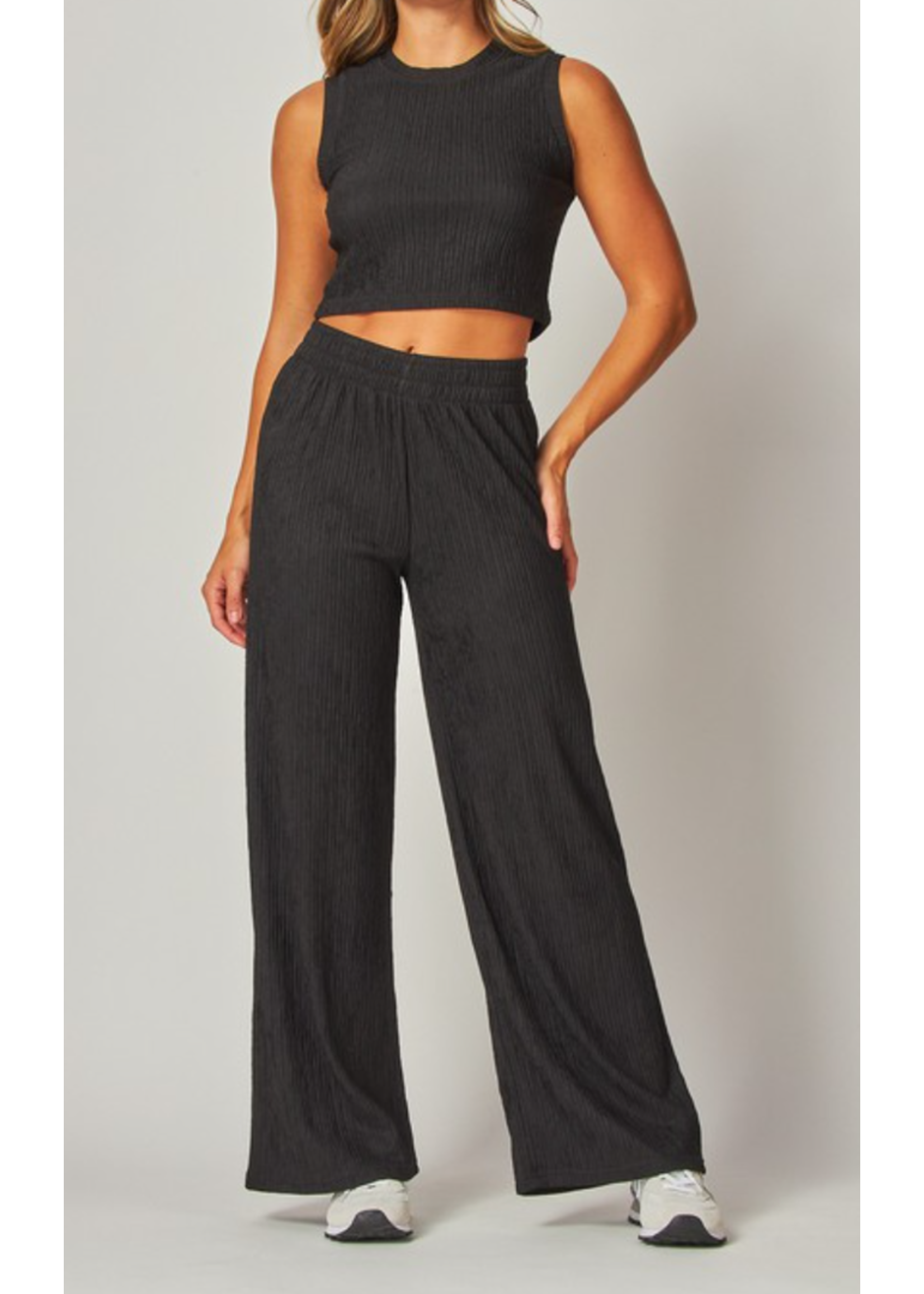 LPIS0 - Crinkled Plisse 2pc Set