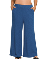 ZNQP7164- PLUS WIDE LEG PANTS
