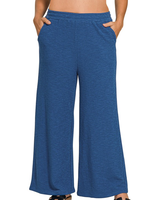 ZNCP3455 - COTTON WIDE LEG PANTS