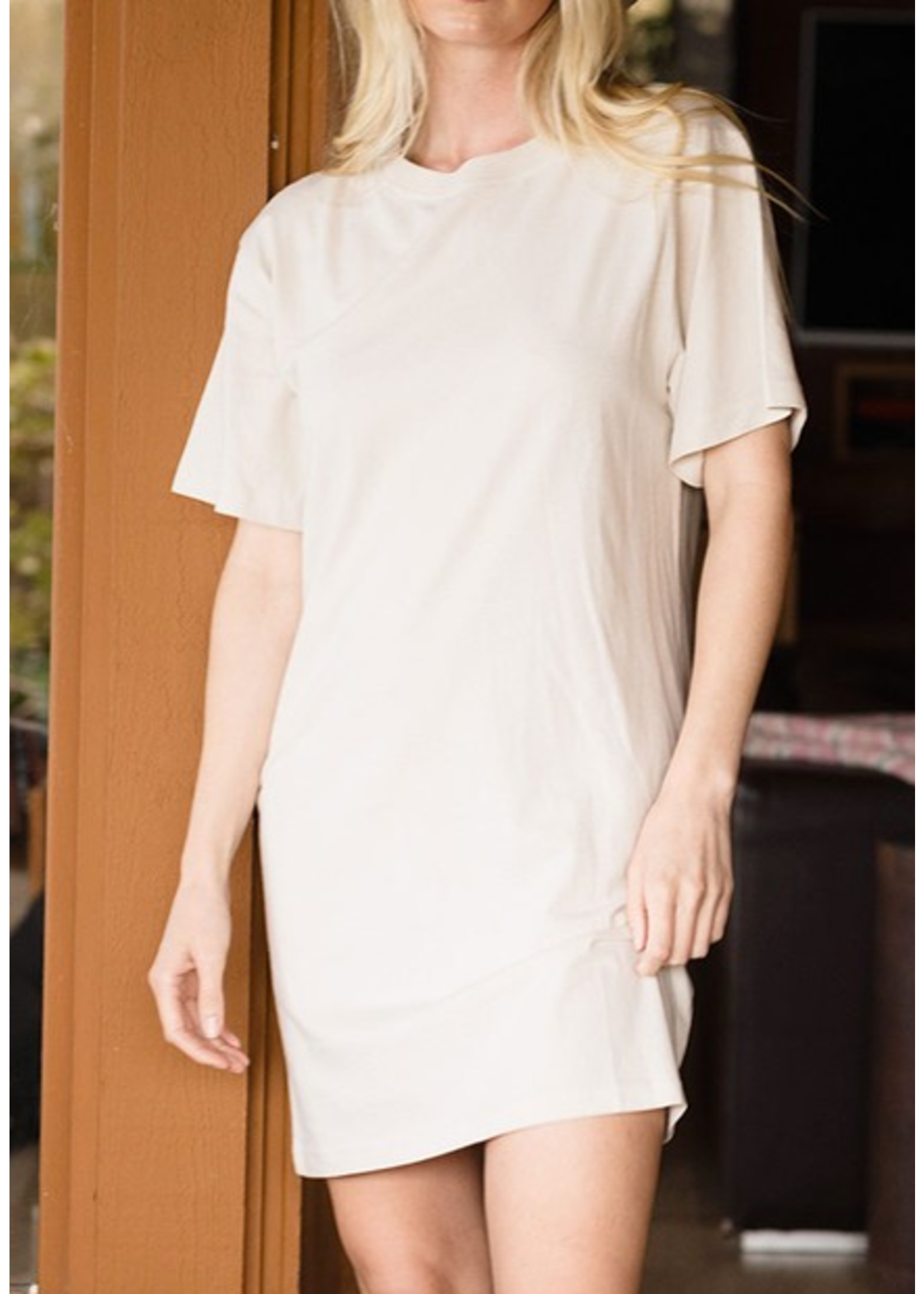 ZRT9589 - Washed Cotton Classic Shift Dress