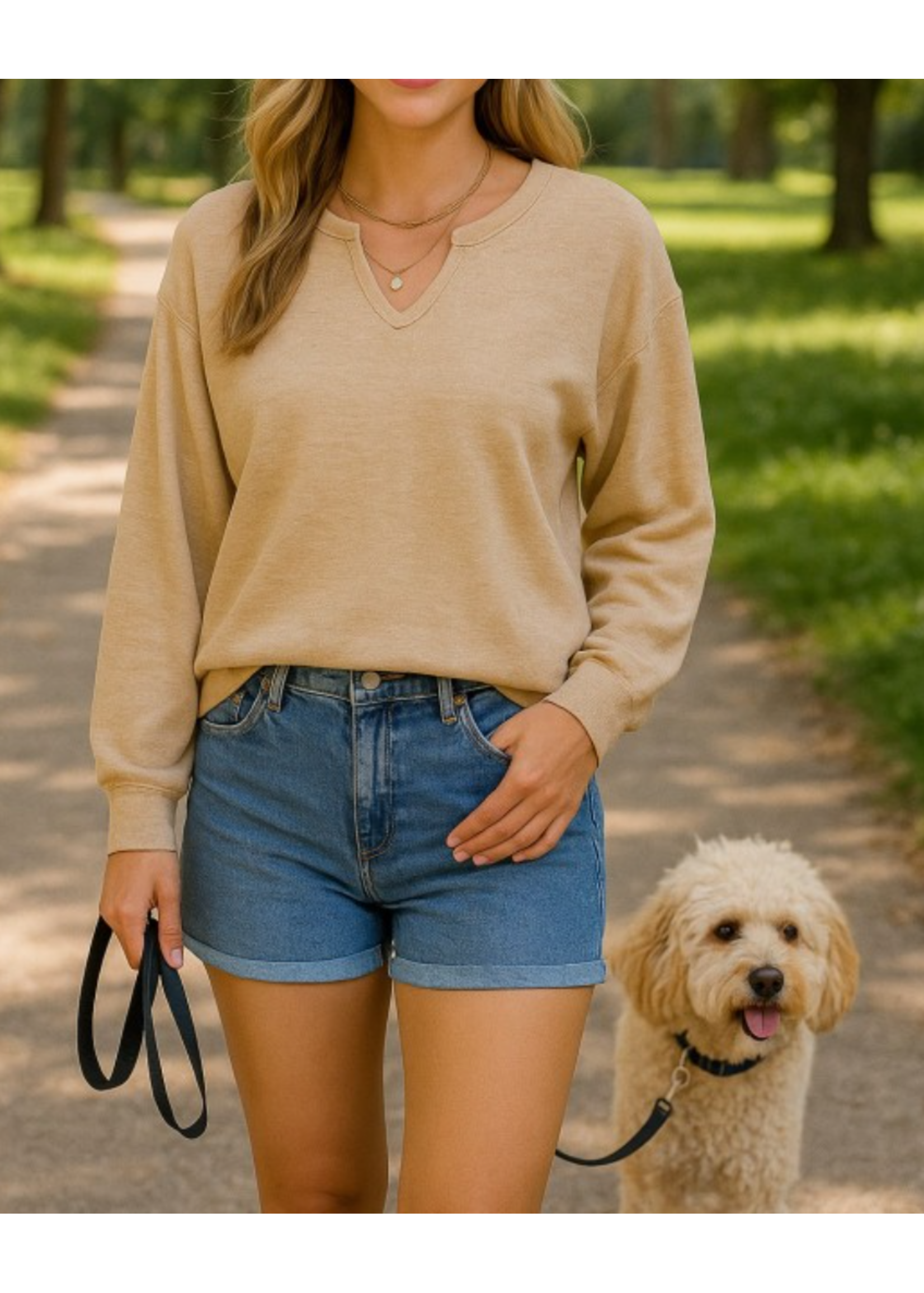 TGNT20241 - BASIC THERMO TOP W VNECK