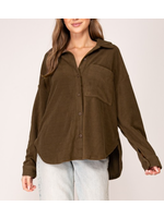 TGTMWN10948 - Soft And Cozy Button Down Top