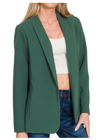 ZNQJ1217D4 - LONG SLEEVE BLAZER W LINING