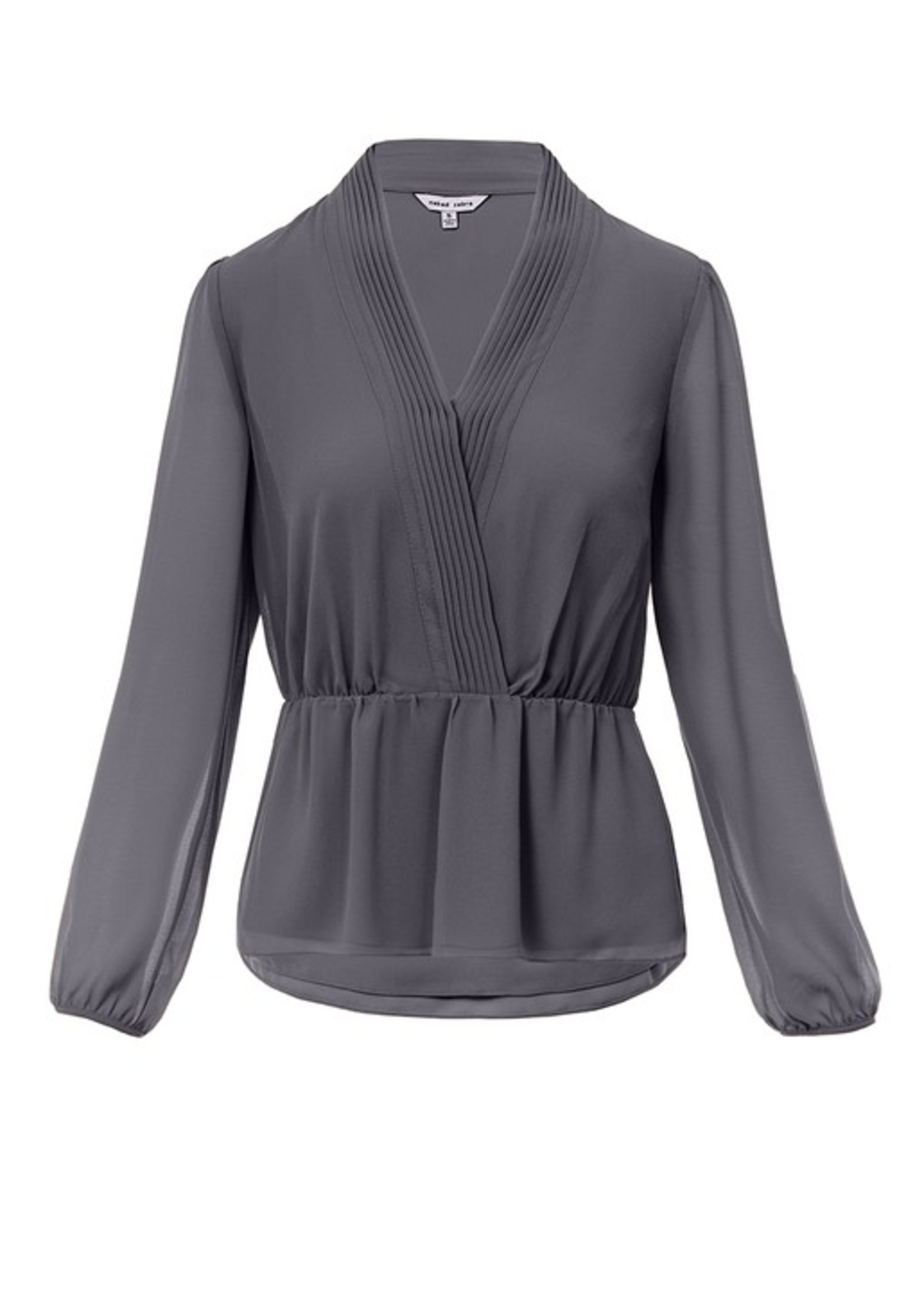 NZOB114489 - Peplum Long Sleeve Blouse OB114489