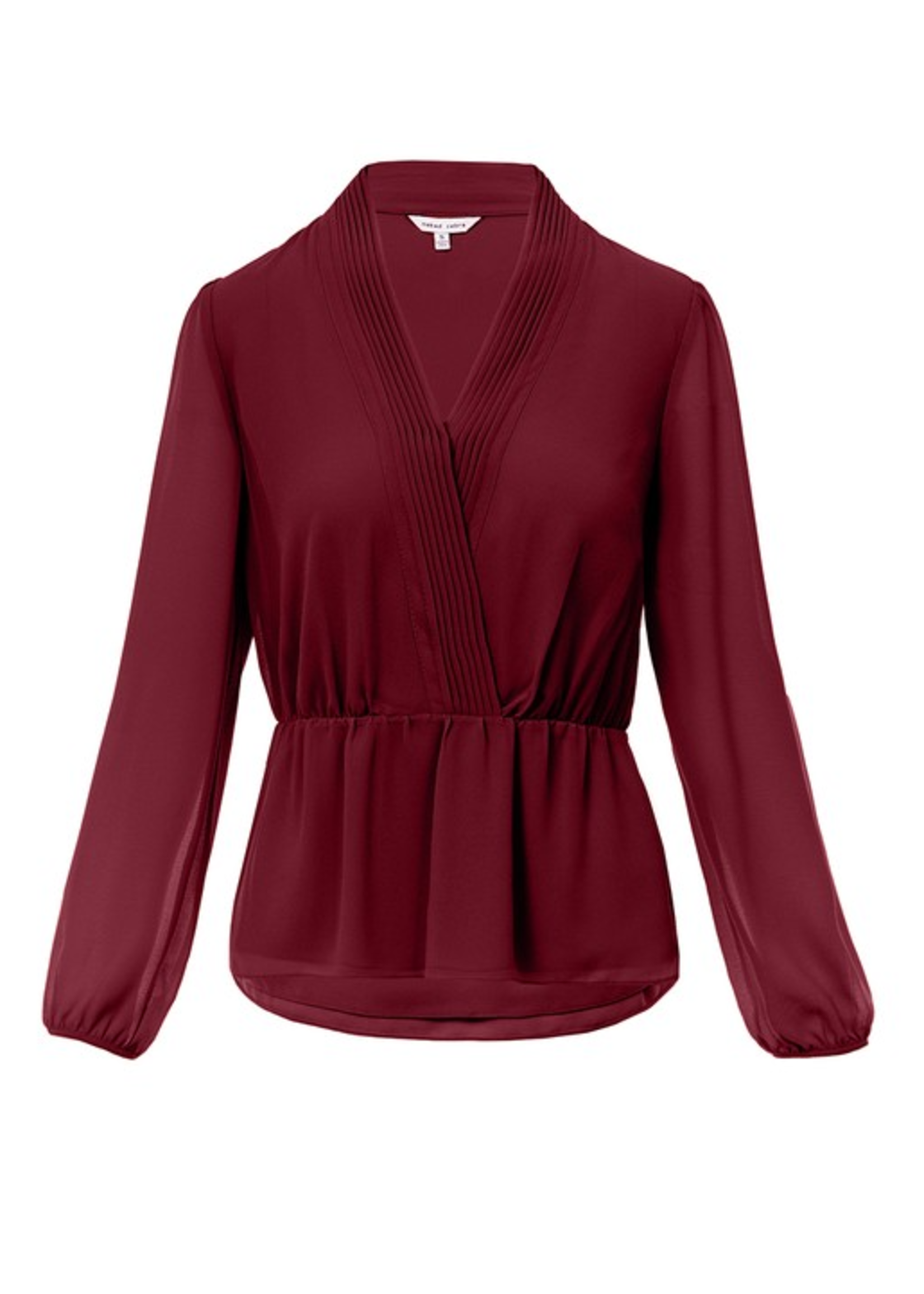 NZOB114489 - Peplum Long Sleeve Blouse OB114489