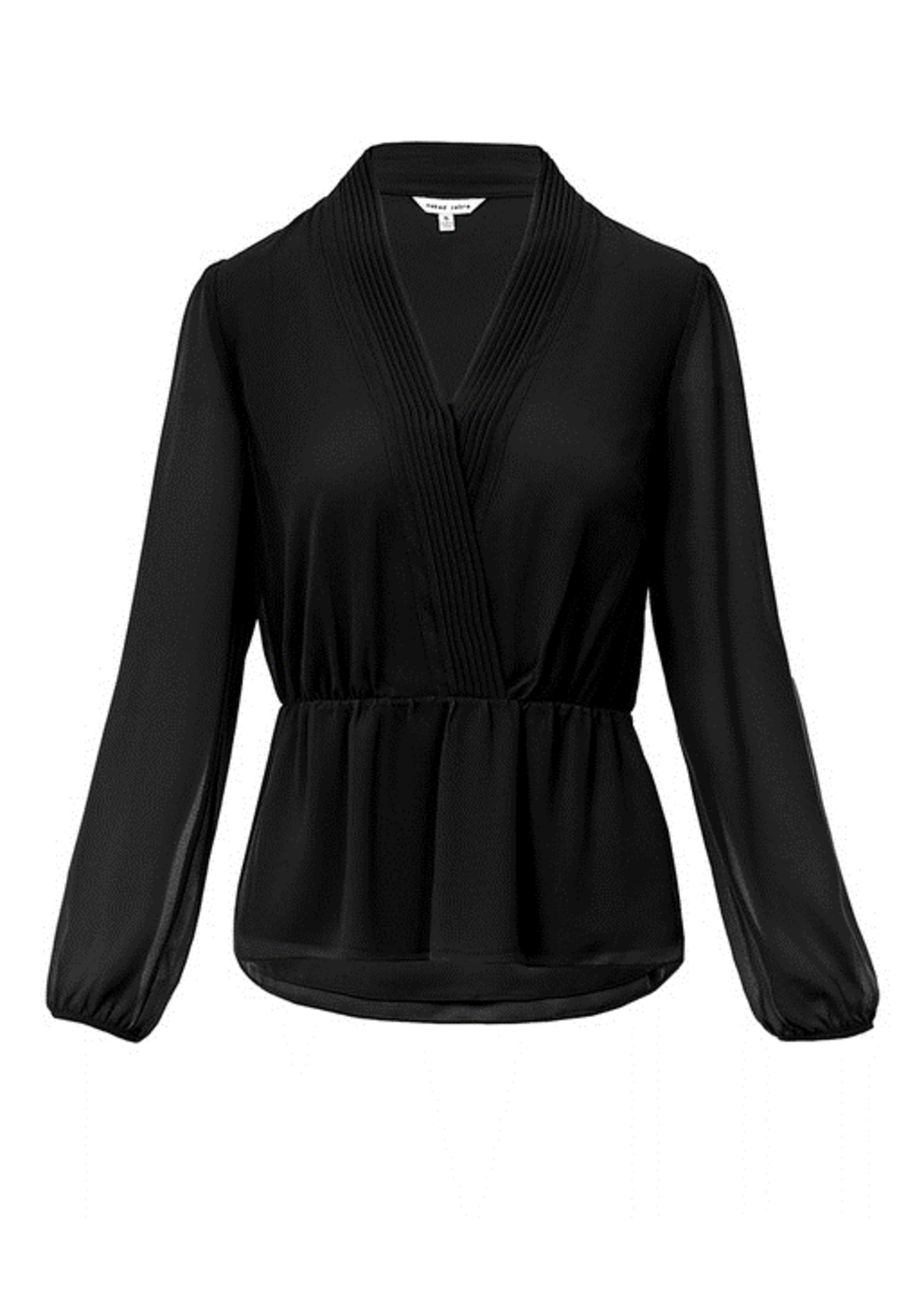 NZOB114489 - Peplum Long Sleeve Blouse OB114489
