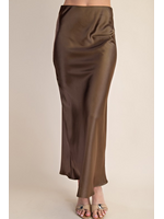GMGS8384 - Satin Skirt w Elastic Waist