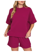 ZNHRTP2526Y - RELAXED 2-PIECE SHORTS SET