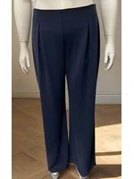 J2J66724 - Plus Solid Side Zipper Straight Leg Pants