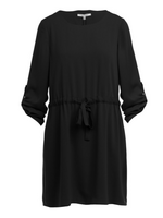 NZDD1148 - Elbow Sleeve Mini Shift Short Dress