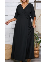 SLSLD120 - Plus  Wrap Evening  Glown